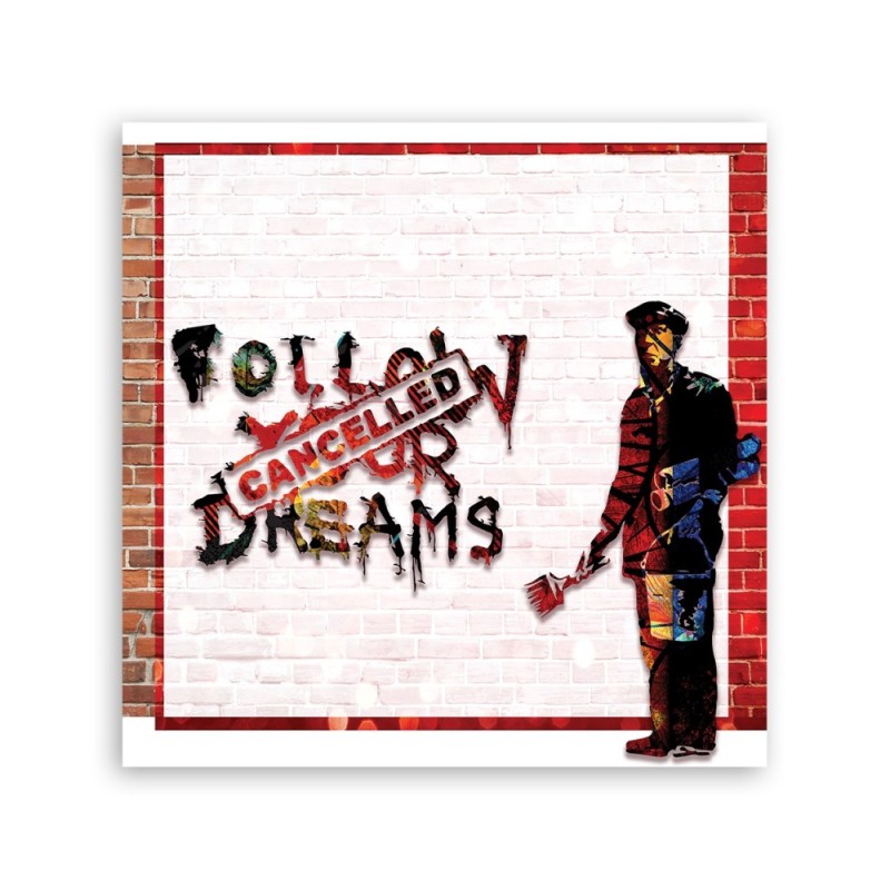 Modernes Wandbild - Banksy Straßenkunst | Feeby