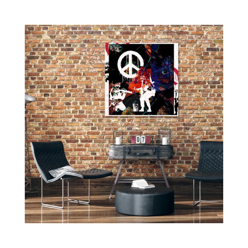 Leinwandbild - Banksy CND Solider | Feeby
