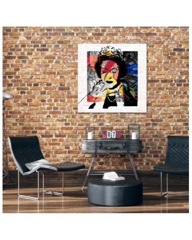 Modernes Wandbild - Banksy Queen of England | Feeby