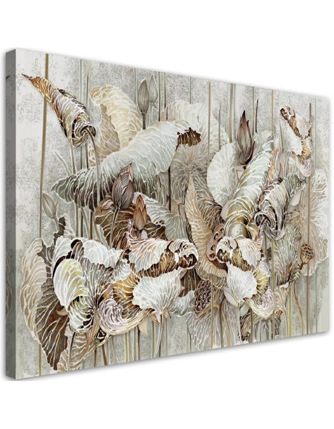 Leinwandbild modern - Saint Lotos Blumen | Feeby