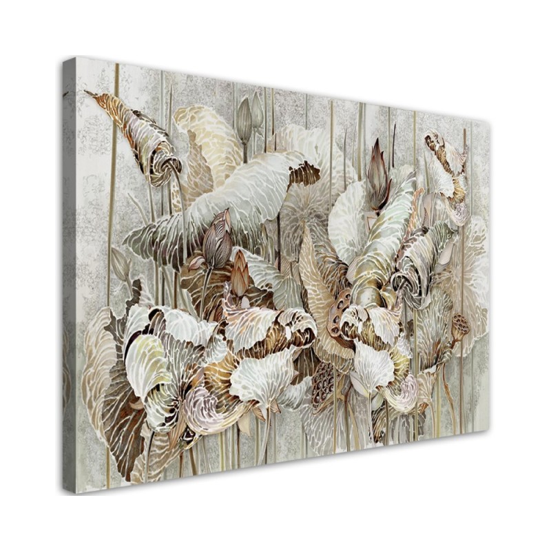 Leinwandbild modern - Saint Lotos Blumen | Feeby