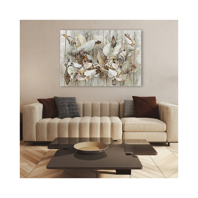 Leinwandbild modern - Saint Lotos Blumen | Feeby