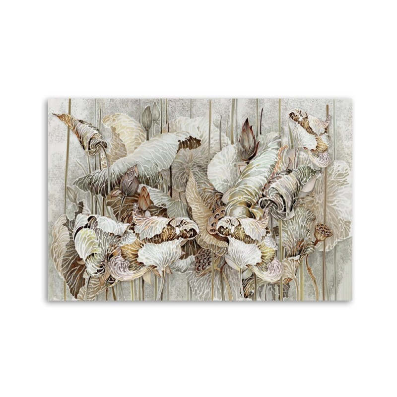 Leinwandbild modern - Saint Lotos Blumen | Feeby