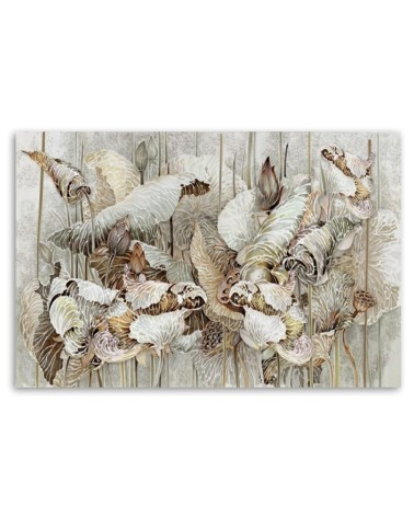 Leinwandbild modern - Saint Lotos Blumen | Feeby