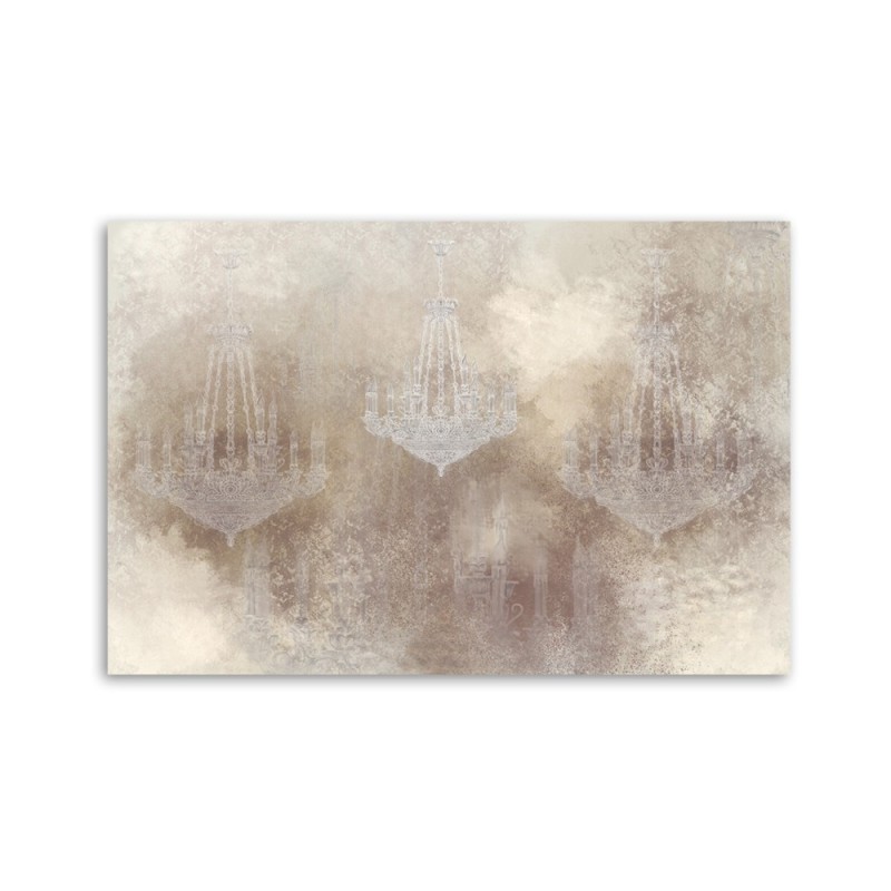 Leinwandbild modern - Kronleuchter | Feeby
