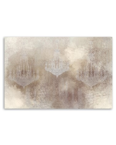 Leinwandbild modern - Kronleuchter | Feeby