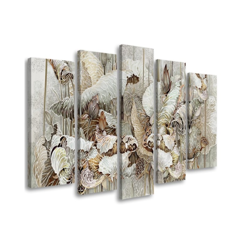 Leinwandbild - Saint Lotos Blumen | Feeby