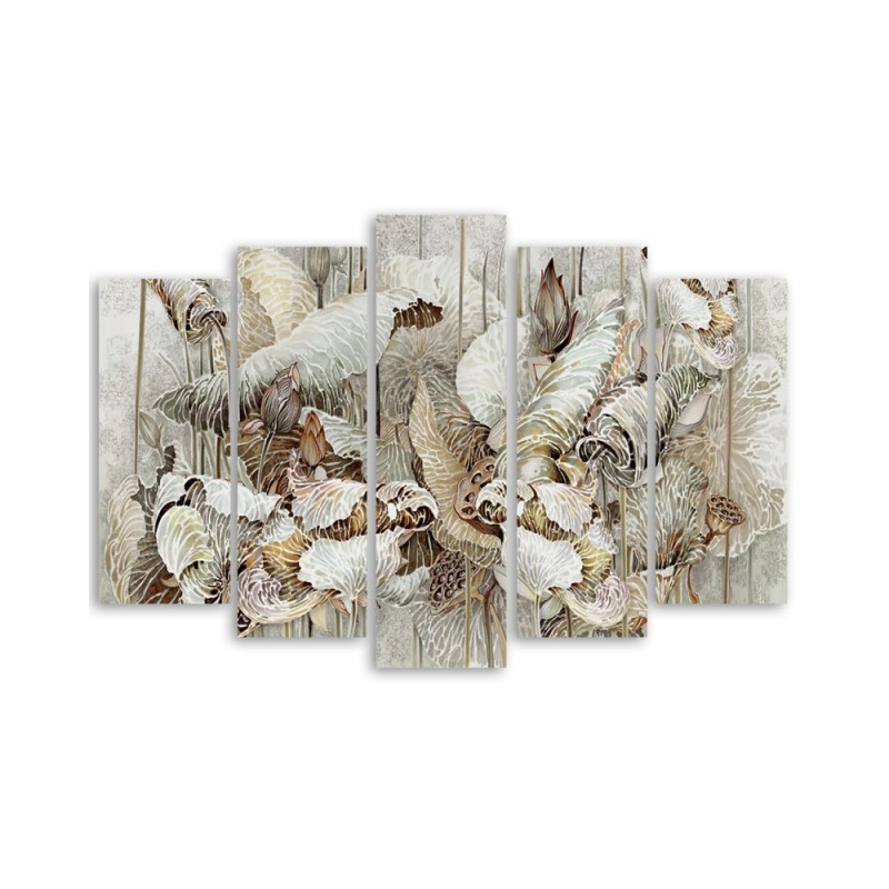 Leinwandbild - Saint Lotos Blumen | Feeby