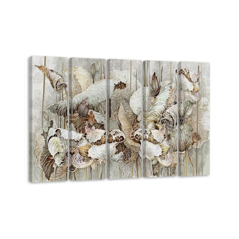 Leinwandbild - Saint Lotos Blumen | Feeby