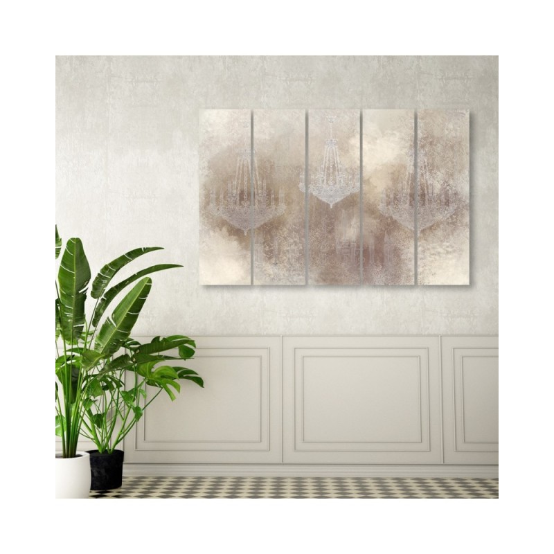 Modernes Wandbild - Kronleuchter | Feeby