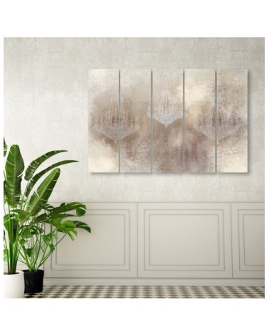 Modernes Wandbild - Kronleuchter | Feeby