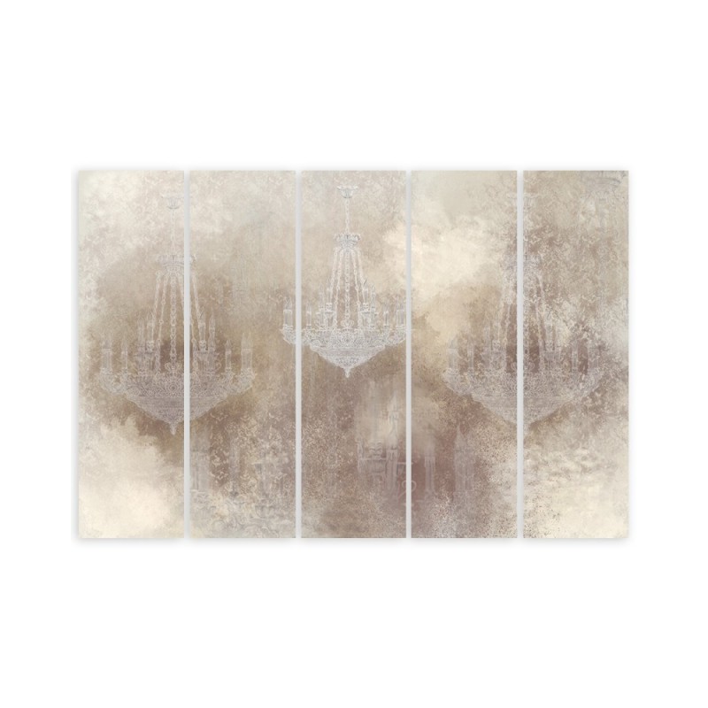 Modernes Wandbild - Kronleuchter | Feeby