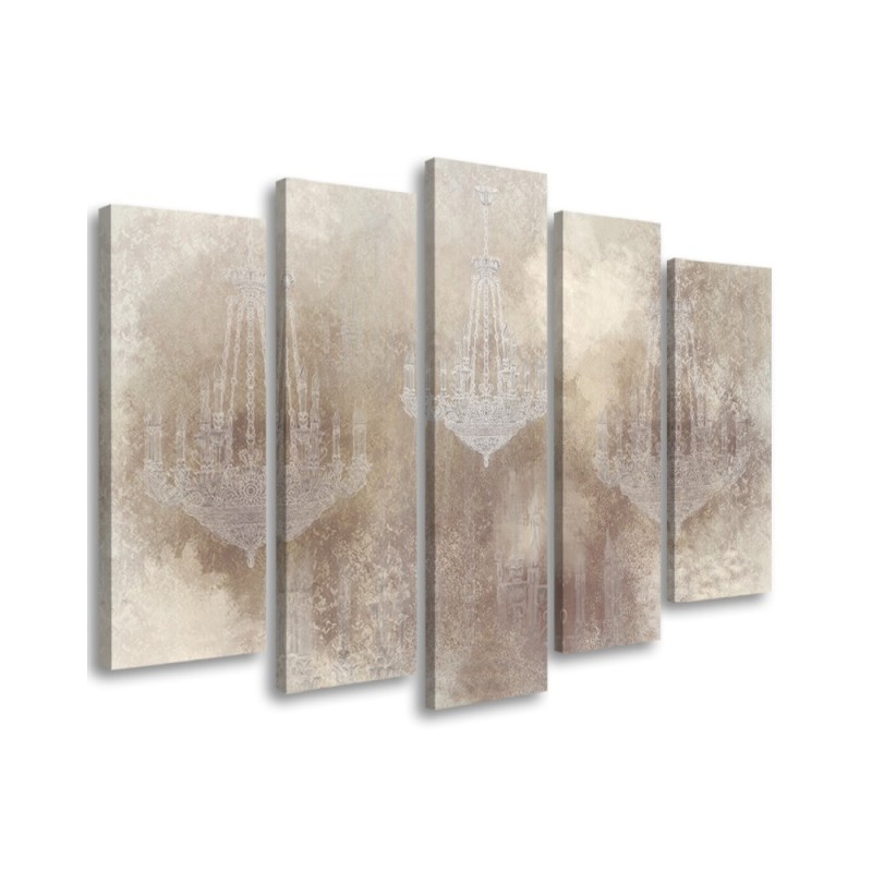 Leinwandbild - Kronleuchter | Feeby