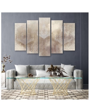 Leinwandbild - Kronleuchter | Feeby