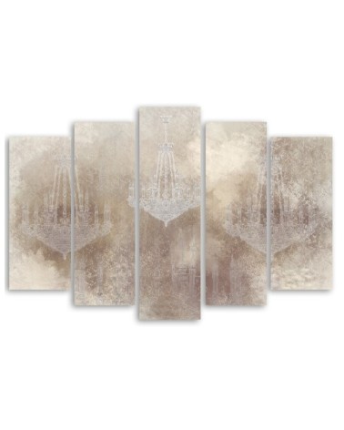 Leinwandbild - Kronleuchter | Feeby