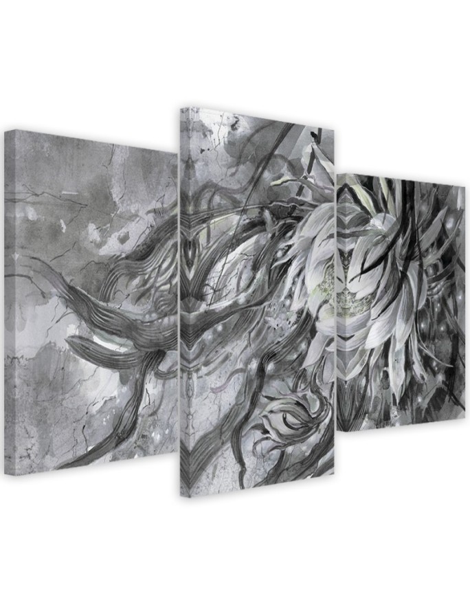 Printed canvas painting for wall - Bouquets of flowers | FEEBY