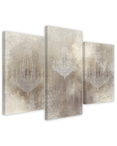 Modern painting retro style - Chandeliers | FEEBY