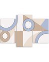 Obraz młodzieżowy - Geometryczne kształty abstrakcja