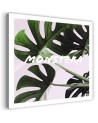 Obraz do kuchni na płótnie - Liście monstera