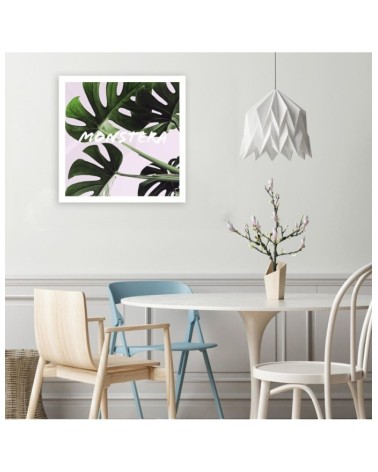 Obraz do kuchni na płótnie - Liście monstera