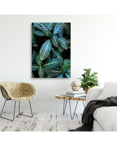 Modernes Wandbild - Blätter von Pflanzen in den Tropen | Feeby