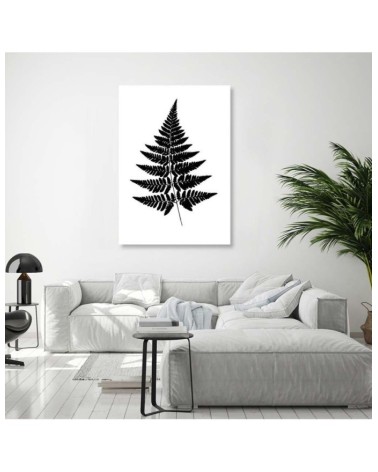 Leinwandbild modern - Farnblatt | Feeby