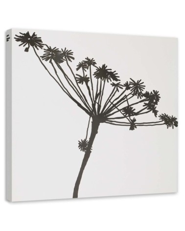 Wall Art painting for kitchen - Black shadow of Cyperus | FEEBY