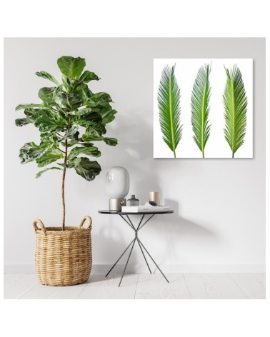 Leinwanddruck - Blumen - Grün | Feeby