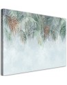 Modern Canvas painting for bedroom - Palm leaves | FEEBY
