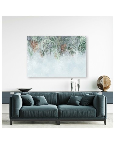 Leinwandbild - Palmenblätter | Feeby