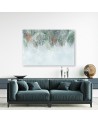 Modern Canvas painting for bedroom - Palm leaves | FEEBY