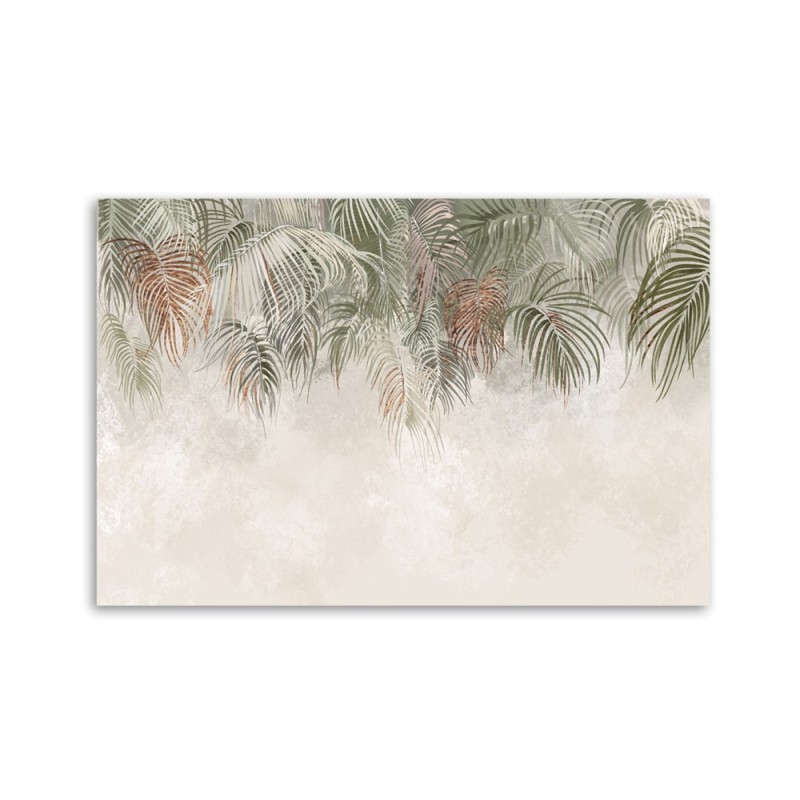 Modernes Wandbild - Palmenblätter | Feeby