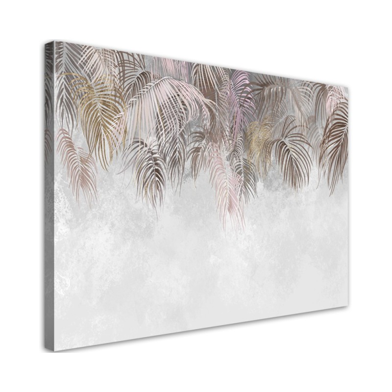 Bild auf Leinwand - Palmenblätter | Feeby