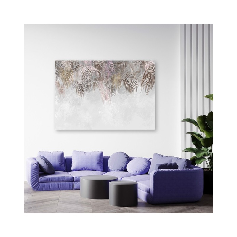 Bild auf Leinwand - Palmenblätter | Feeby