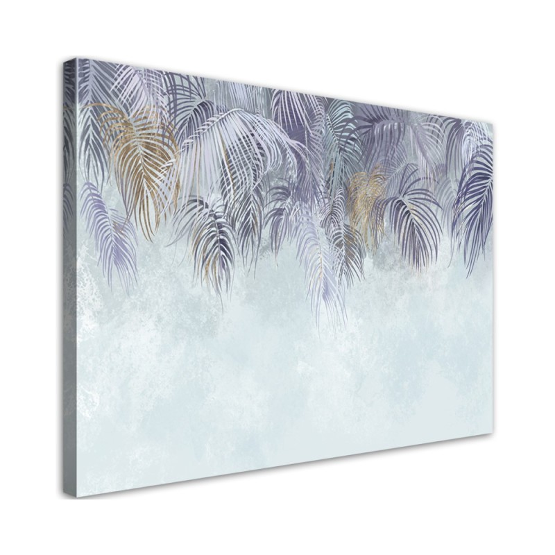 Leinwanddruck - Palmenblätter | Feeby