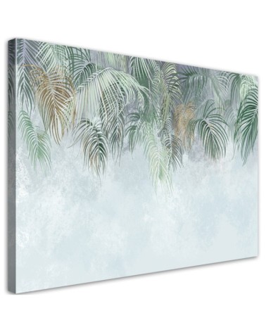 Leinwandbild - Palmenblätter | Feeby