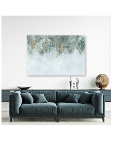 Leinwandbild - Palmenblätter | Feeby