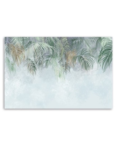Leinwandbild - Palmenblätter | Feeby