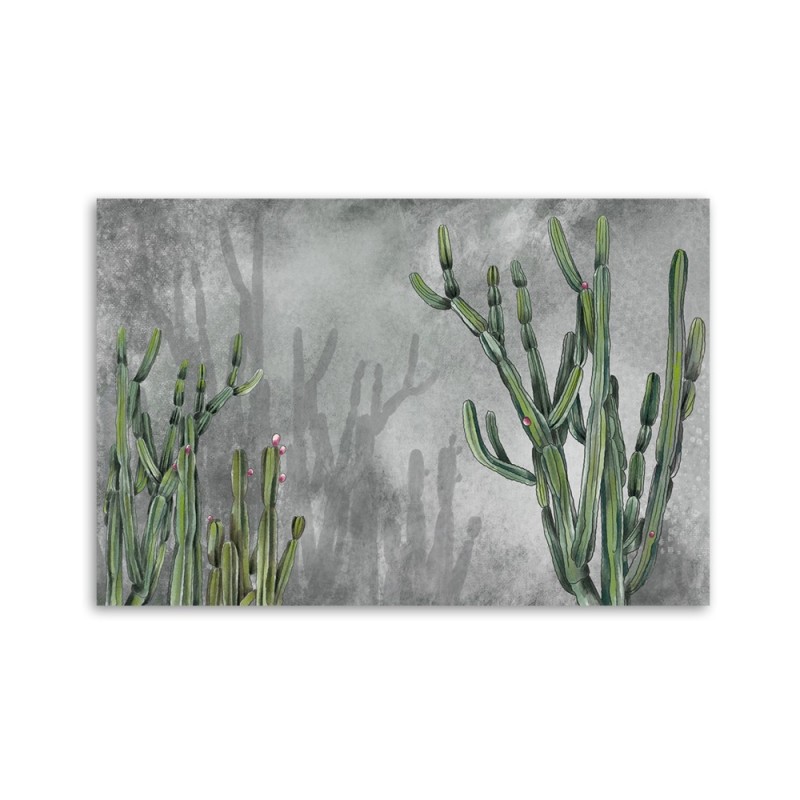 Dekoratives Leinwandbild - Großer Wüstenkaktus | Feeby
