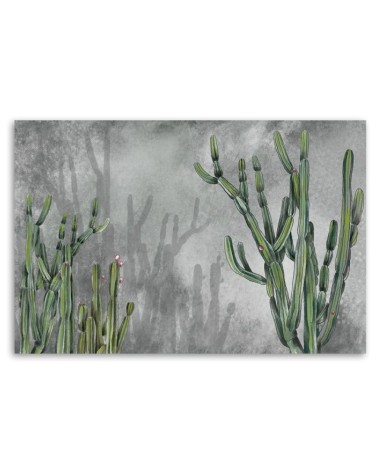 Dekoratives Leinwandbild - Großer Wüstenkaktus | Feeby