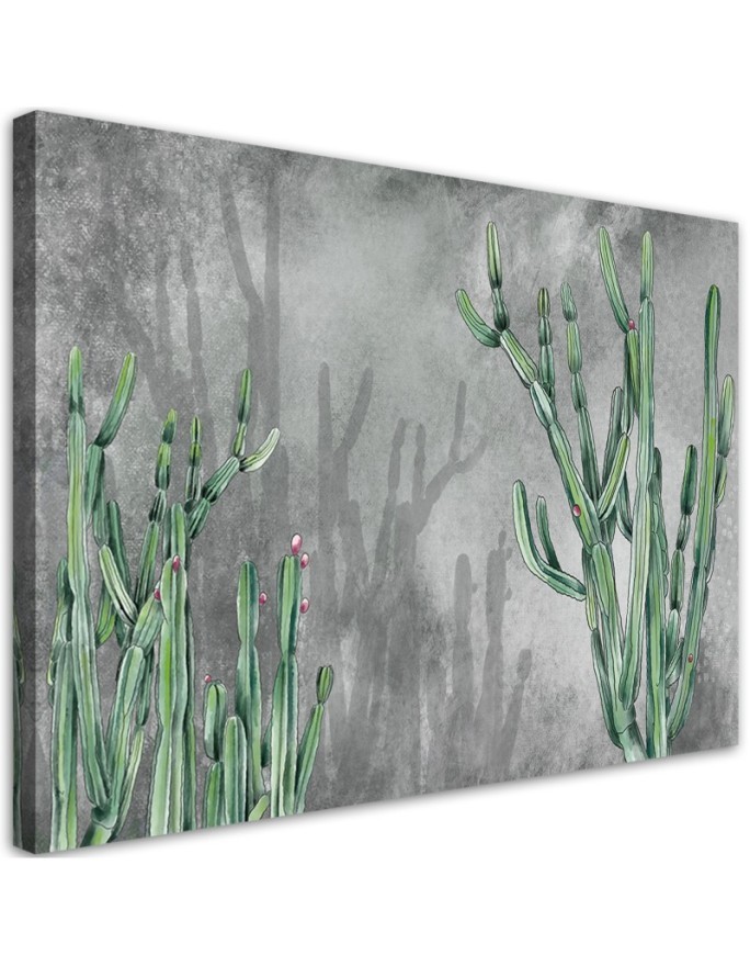 Leinwandbild - Großer Wüstenkaktus | Feeby