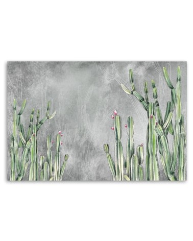 Modernes Wandbild - Großer Wüstenkaktus | Feeby