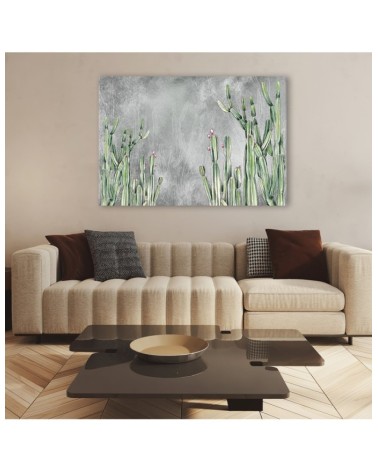 Modernes Wandbild - Großer Wüstenkaktus | Feeby