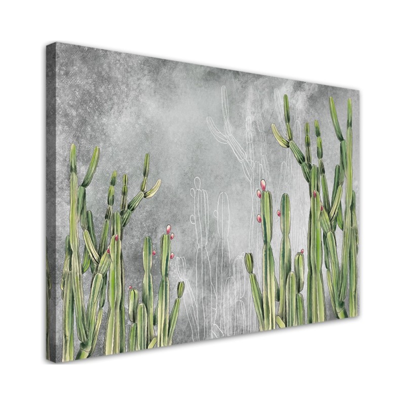 Leinwanddruck - Großer Wüstenkaktus | Feeby