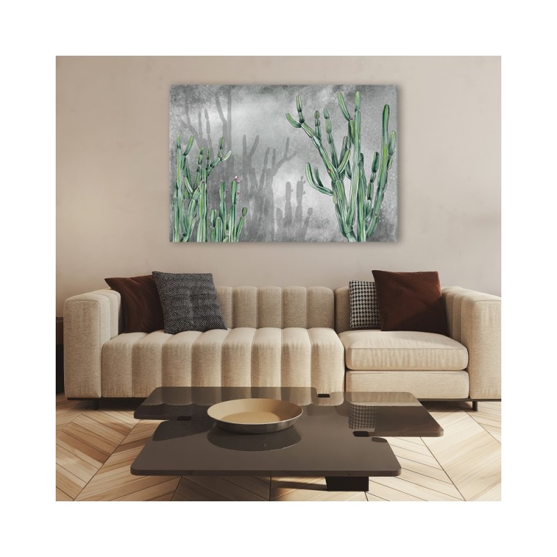 Leinwandbild - Großer Wüstenkaktus | Feeby