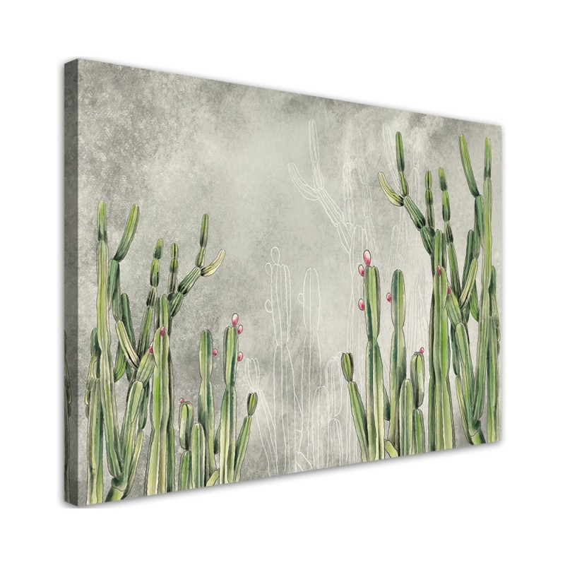 Bild auf Leinwand - Großer Wüstenkaktus | Feeby