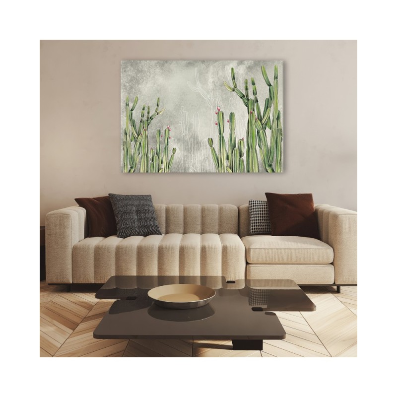 Bild auf Leinwand - Großer Wüstenkaktus | Feeby