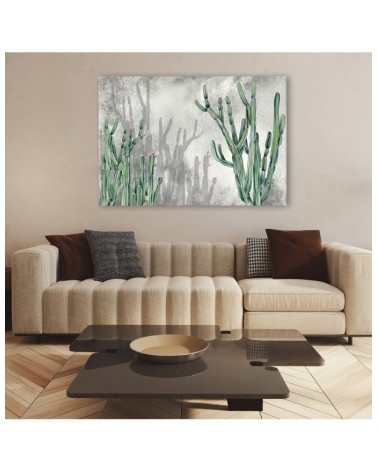 Leinwandbild modern - Großer Wüstenkaktus | Feeby