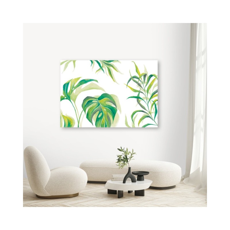 Leinwandbild modern - Monster's Blätter | Feeby