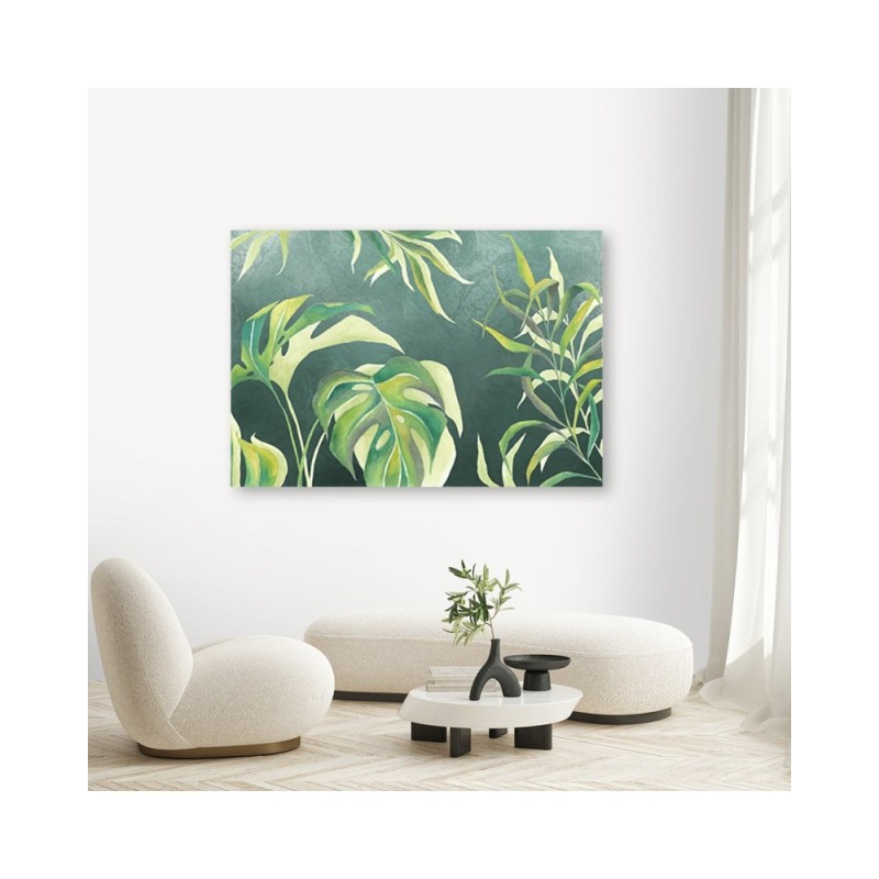 Leinwandbild - Monster's Blätter | Feeby